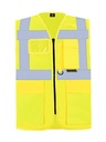 Korntex Multifunktionswarnweste EN 20471, neongelb, 4XL