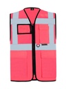 Korntex Multifunktionsweste, neonpink, XXL