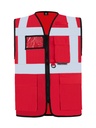 Korntex Multifunktionsweste, rot, 6XL