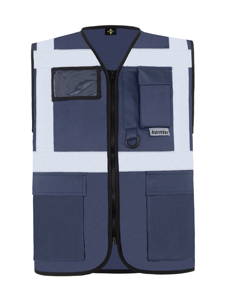 Korntex Multifunktionsweste, navyblau, XL