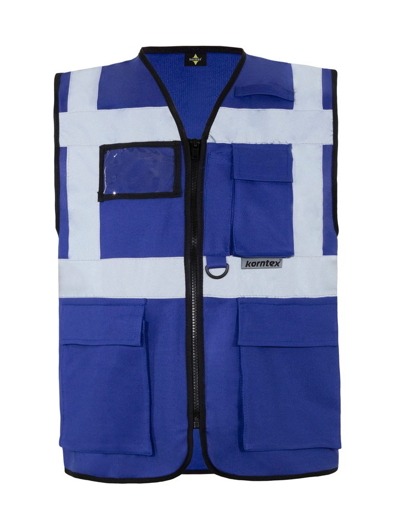 Korntex Multifunktionsweste, royalblau, XL