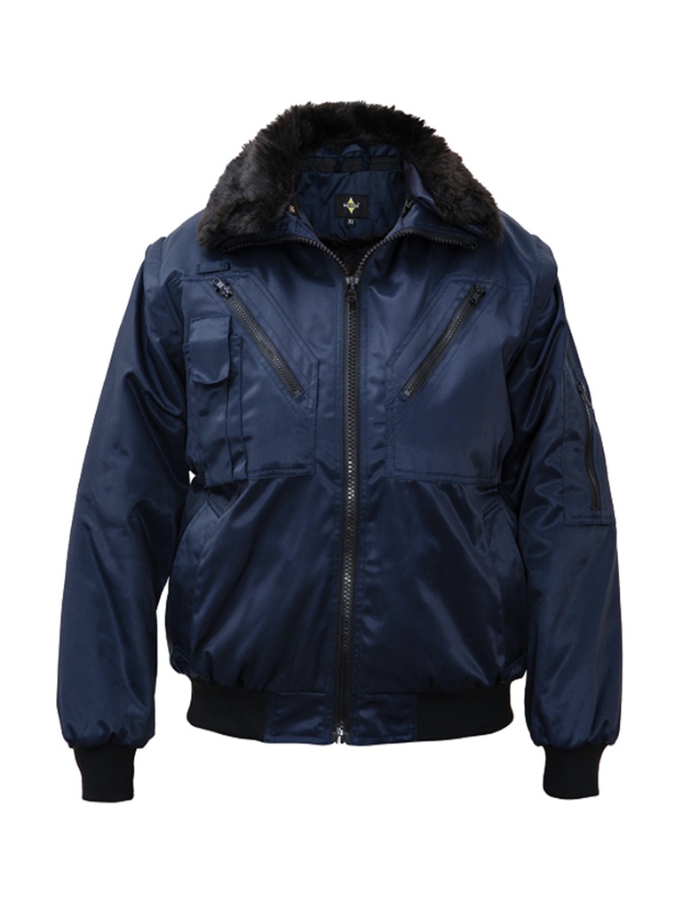 Korntex Pilotenjacke - navyblau - S