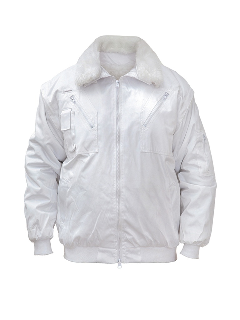 Korntex Pilotenjacke, weiss, XXL