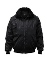 Korntex Pilotenjacke, schwarz, L