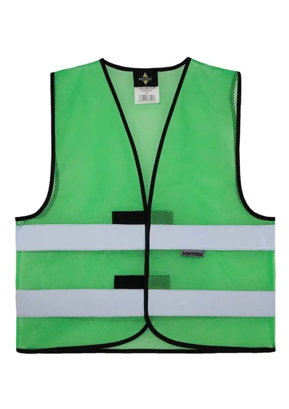 Korntex Mesh Funktionsweste, grün, 3XL/4XL