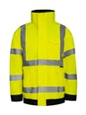 Korntex Hi-Vis Regenjacke EN 20471, neongelb, XXL