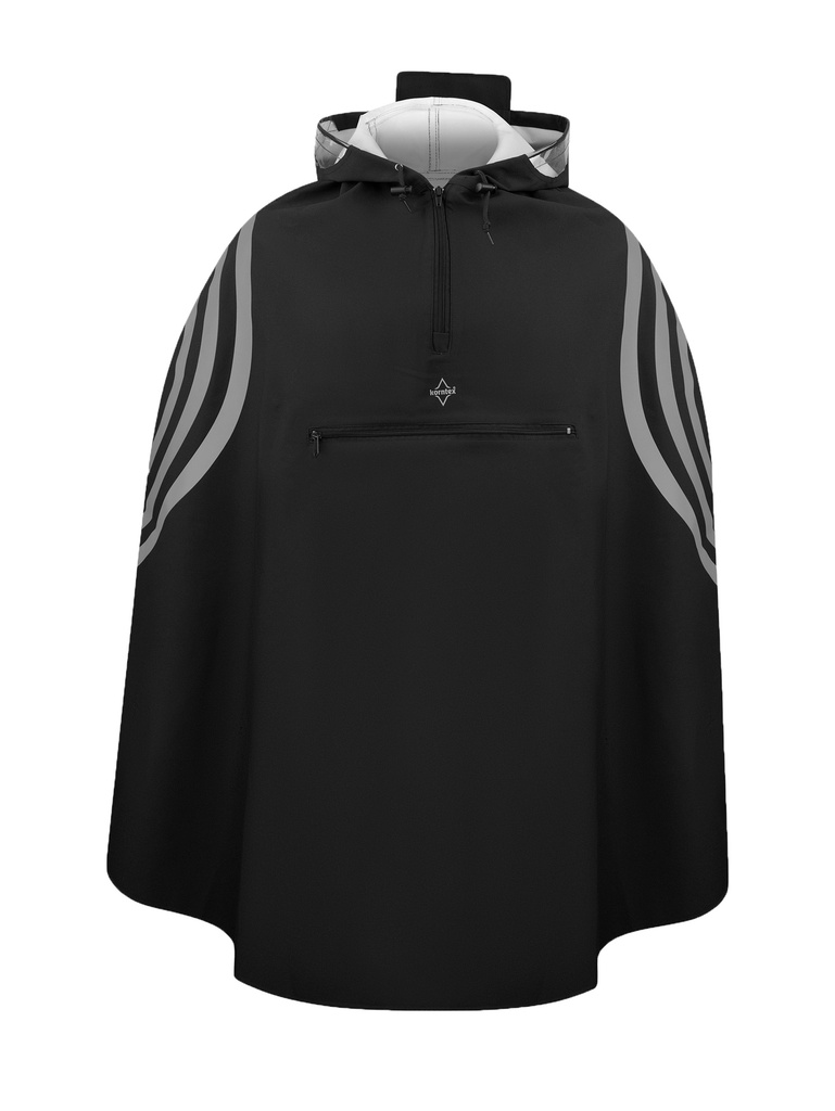 Poncho de pluie Korntex EN 343, noir, S