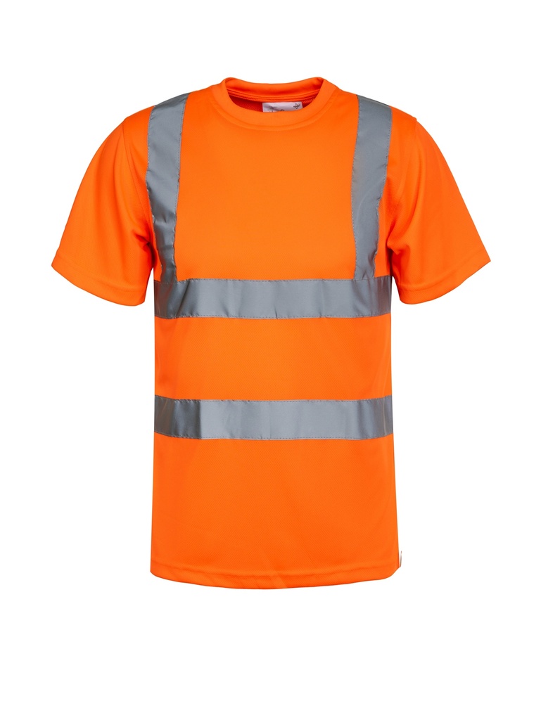 Korntex Hi-Vis T-Shirt EN 20471, neonorange, XXL