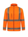 Korntex Hi-Vis Softshelljacke EN 20471, neonorange, M