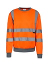 Korntex Hi-Vis Sweatshirt EN 20471 - neonorange - L