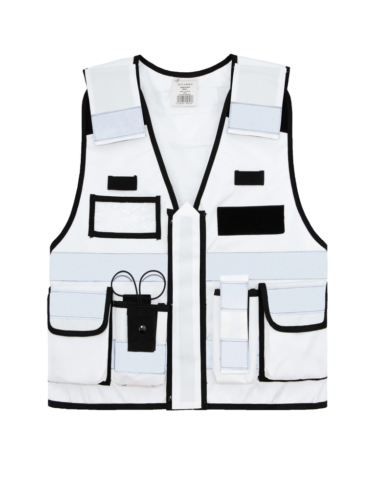 Korntex taktische Einsatzweste Basic, weiss, XXL/4XL