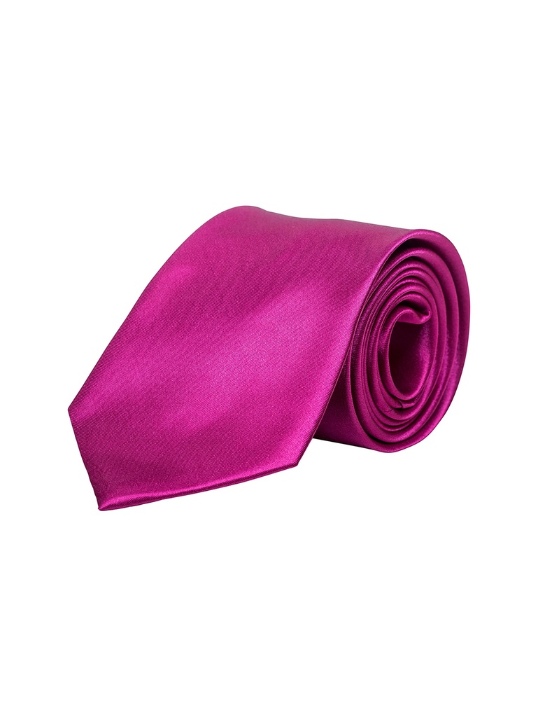 Korntex Krawatte - dunkelpink - Breit