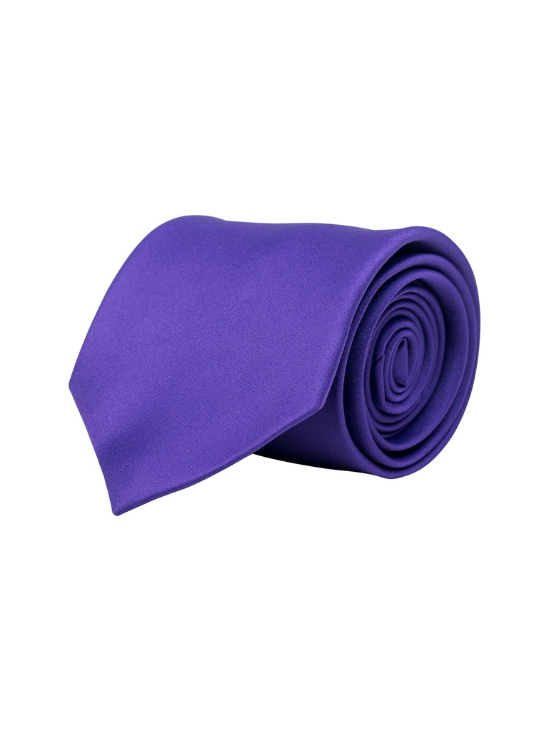 Korntex Krawatte - dunkelviolett - Breit