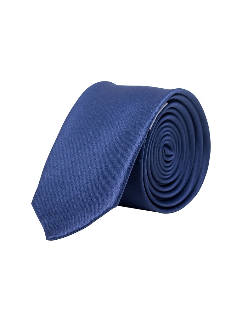 Korntex Tie - Slim - dunkelblau - Schmal
