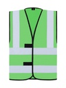 Korntex Funktionsweste mit schwarzem Saum, grün, XXL