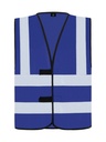 Korntex Funktionsweste mit vier Reflexstreifen, royalblau, S