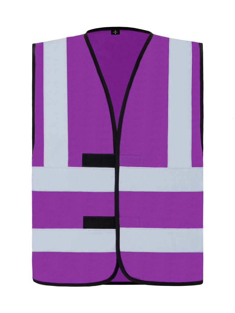 Gilet fonctionnel Korntex avec bordure noire, violet, L