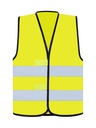 Korntex Warnweste mit schwarzem Saum EN 20471, neongelb, 7XL