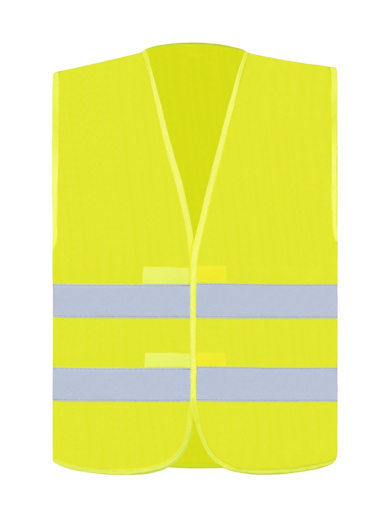 Korntex Basic Safety Vest - 2 Velcro, high visibility yellow, XL