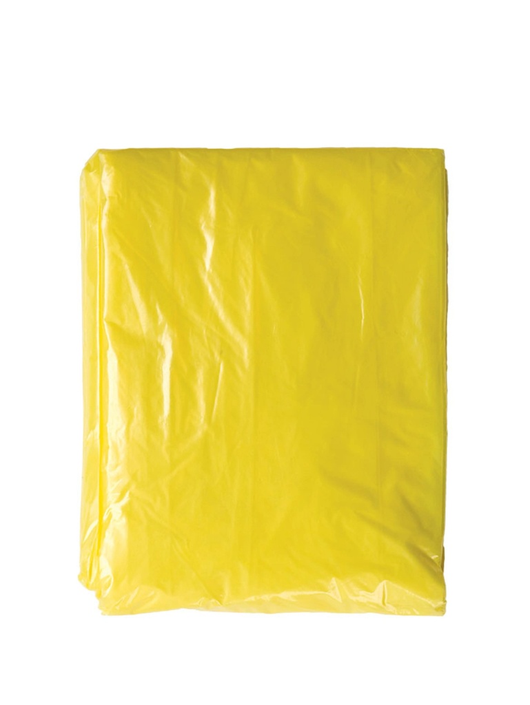 Korntex Einweg Regenponcho, gelb
