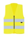 Korntex Warnweste mit Reissverschluss EN 20471, neongelb, 5XL