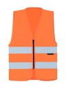Korntex Warnweste mit Reissverschluss EN 20471, neonorange, 3XL
