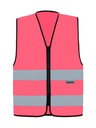 Korntex Funktionsweste mit Reissverschluss, neonpink, 4XL