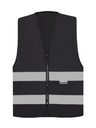 Korntex Funktionsweste mit Reissverschluss, schwarz, M