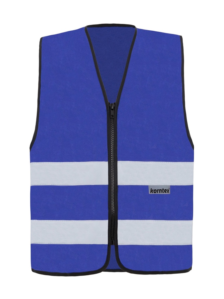 Korntex Funktionsweste mit Reissverschluss, royalblau, 4XL