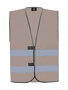 Korntex Funktionsweste Doppelgrösse EN 17353, grau, 5XL/6XL