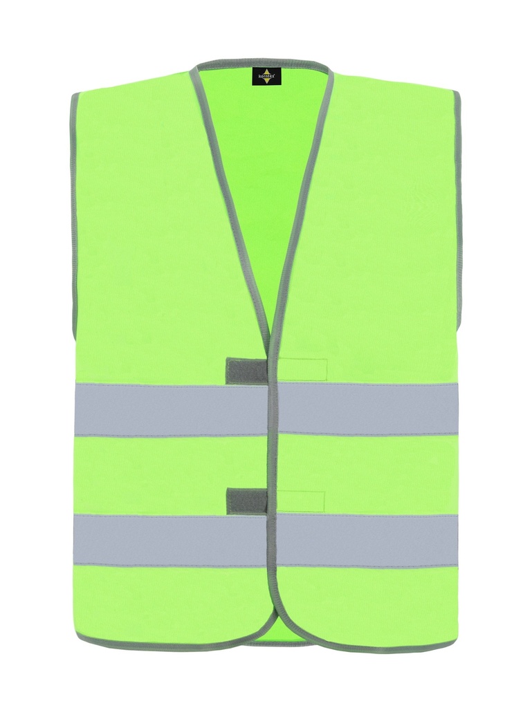 Korntex Funktionsweste Doppelgrösse EN 17353, neongrün, M/L
