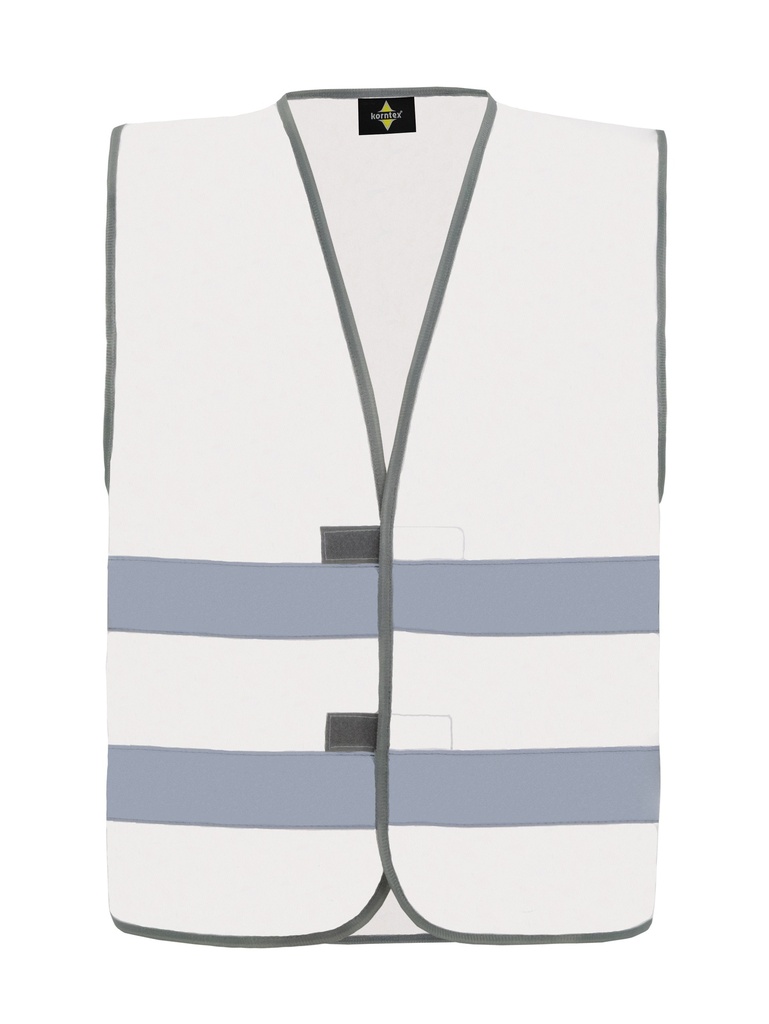 Korntex Funktionsweste Doppelgrösse EN 17353, weiss, 7XL/8XL