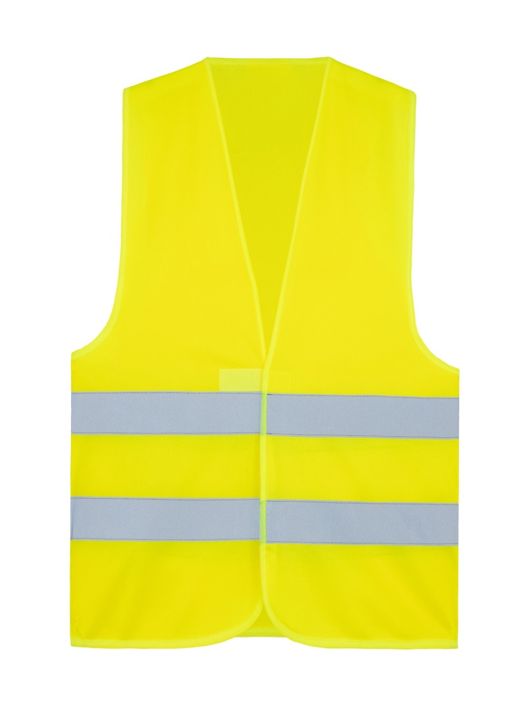 Korntex Gilet de sécurité véhicule EN 20471, jaune haute visibilité, XL