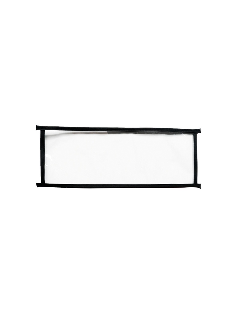 Korntex ID Pocket - Brust - schwarz - Rücken gross