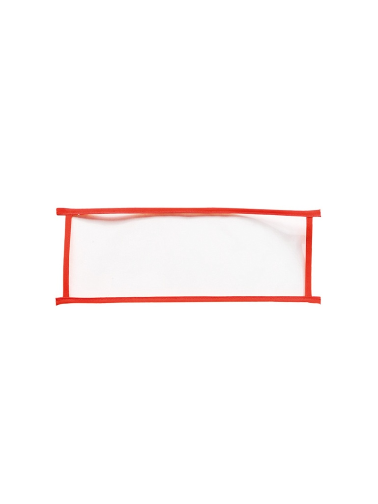 Korntex ID-Pocket, orange, Rücken gross
