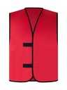 Korntex Kennzeichnungsweste, rot, XXL