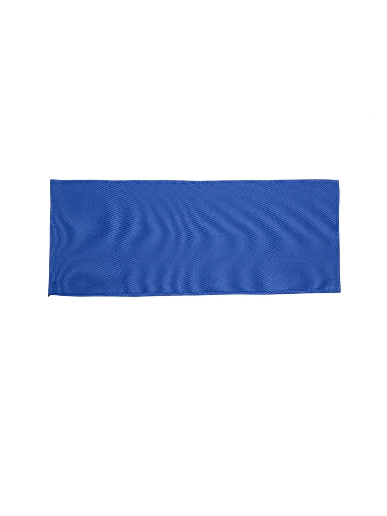 Korntex Chest Patch suitable for all our Tactical Vests 5cm x 12,5cm - royal blue - Rücken