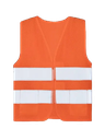 Korntex Kinder Mesh Warnweste, neonorange, S