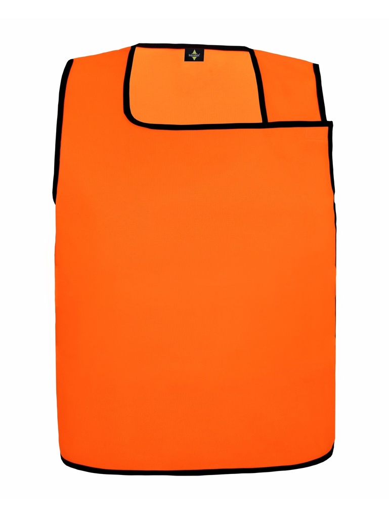 Gilet d'identification asymétrique Korntex - neonorange - S/M