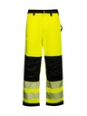Korntex EOS Hi-Vis Hose EN 20471, schwarz/neongelb, Gr.102, lang