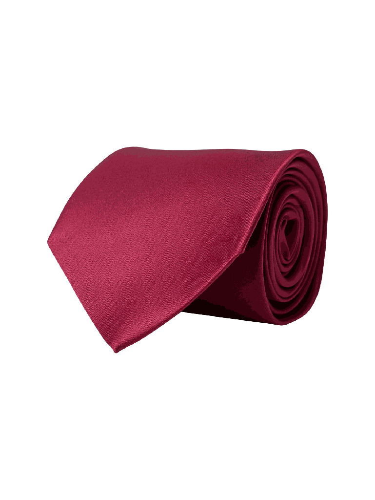 Korntex Tie - Classic - dunkelrot - Breit