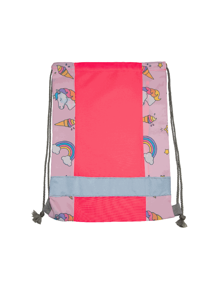 Korntex Kinder Turnbeutel, neonpink