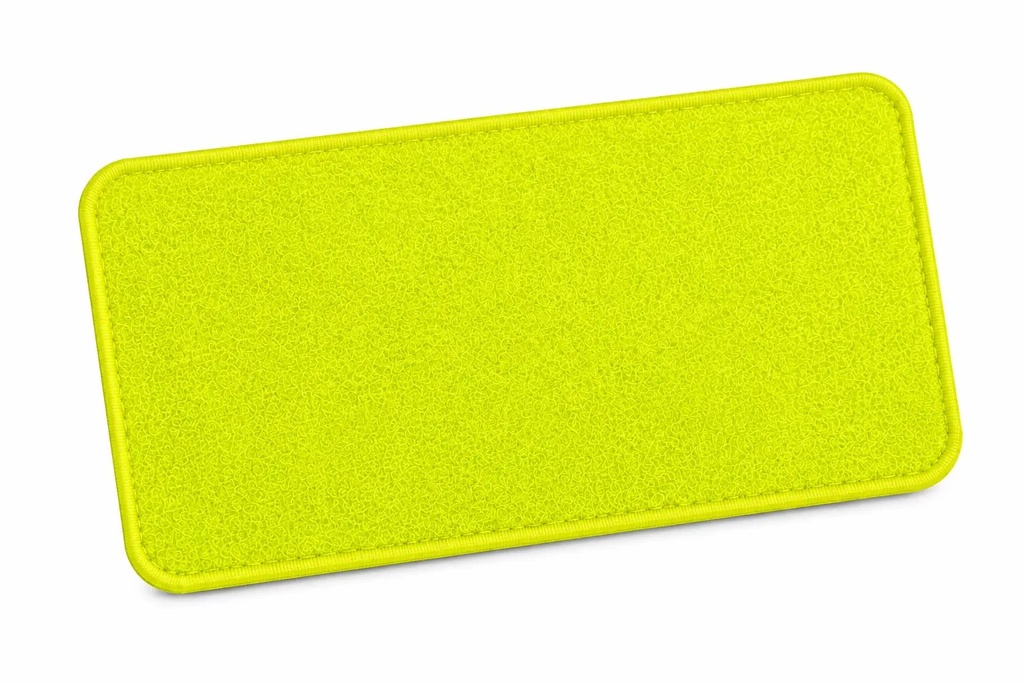 Flauschpatch individuell - neongelb