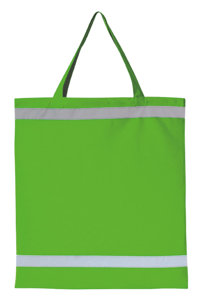 Korntex fabric bag with short handle - grün