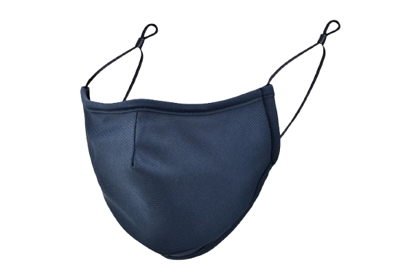 Korntex Winter Mund-Nase-Maske, navyblau