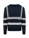 Korntex Sweatshirt mit vier Reflexstreifen